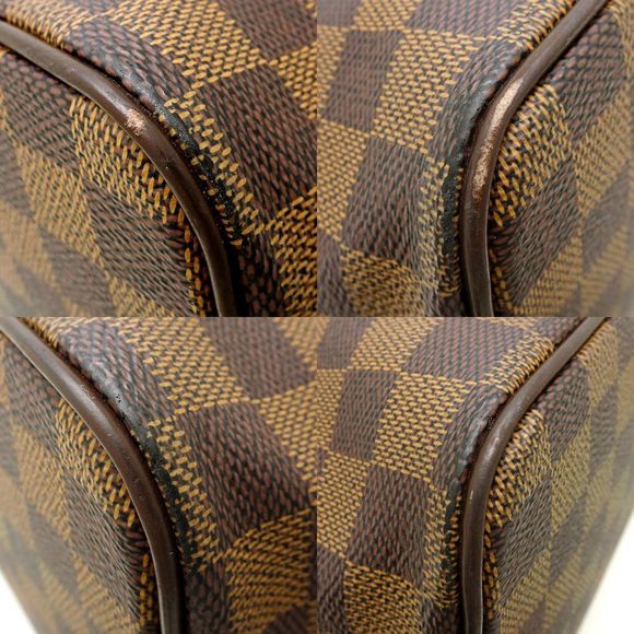 Louis Vuitton Damier Saleya PM Ebene Tote Bag Brown - Picture 5 of 7